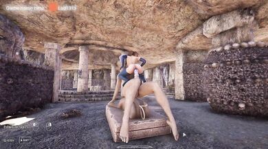 Lara Crofts tight pussy stretched by a massive demon cock
