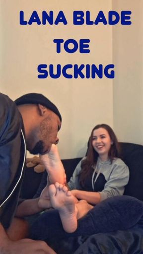 Foot Worship Play Ft. Lana Blade