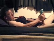 Jerking for you (90) with one testicle