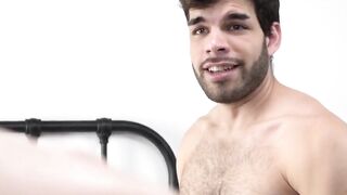 Three's Company - Double Penetration Threesome with Huge Load of Sperm