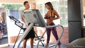 Fabulous Reena Sky gets pounded by her personal trainer