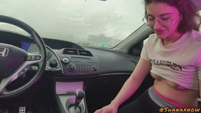 4K BLOWJOB DURING A RAINSTORM