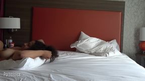 Step Papi fuck my 18 year old pussy hard with your bbc short version with Estrella BBW