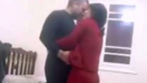 This hoe likes to wear tight pants to underline her butt and she loves kissing