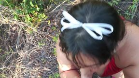 sexo al aire libre con�