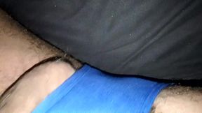 Wearing a Blue Panner Wear in the Hand of Yellow-colored Pen