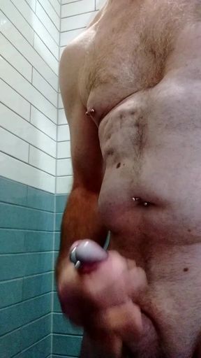 Cum in the shower