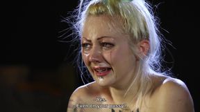 Life with Dr Lomp - part 2 - rough boob punishment with whipping and nailing