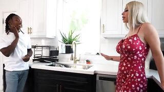 Big Boob Blondie MILF Next Door Craves Black BCCK - PornPros