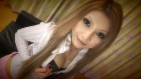 Gangbanged Japanese babe gets covered in huge loads