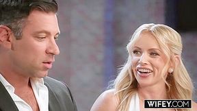 Bride Danielle Renae Gets Stretched Out In 5-bbc Gangbang While Hubby Watches