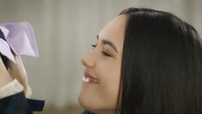 ”Ass Pumping lessons for hot nerd Maya Grand”