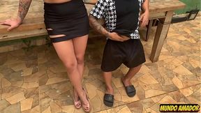 Sexy MILF Latina amateur gives first-time anal to her young stud