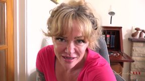 AuntJudysXXX - Your New Sex Therapist Kitty Dickens Sucks Your Cock