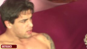 Active transvestite fucks buff guys ass!