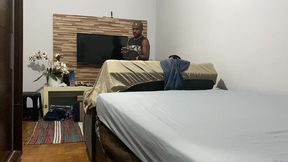 home orgy: slim twink + passive buddy double-teamed by buff short top & hung mulatto 12 01