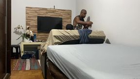 home orgy: slim twink + passive buddy double-teamed by buff short top & hung mulatto 12 01