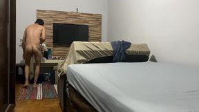 home orgy: slim twink + passive buddy double-teamed by buff short top & hung mulatto 12 01