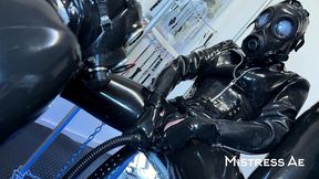 gas mask orgy: seven rubber perverts unleashed