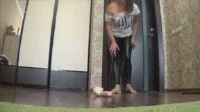 STOMPED YOU DICK LIKE A FUCKING GRAPE sph