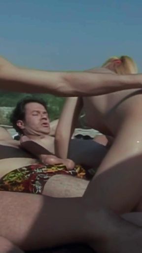 Beach Gangbang with My Boyfriend's Friends