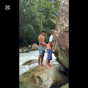 Young Indian Man Fucking Bareback Outdoors
