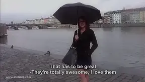 Redhead MILF does handjob, BJ and fucks with taxidriver