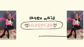 maid latex dildo