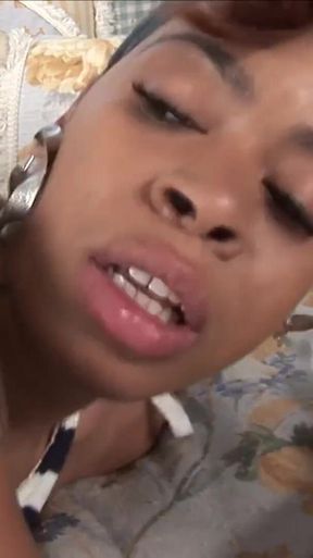 Inked Ebony Beauty with Big Round Ass Gets Fucked Passionately