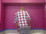 Kennie Jai strips and paints for you!!!