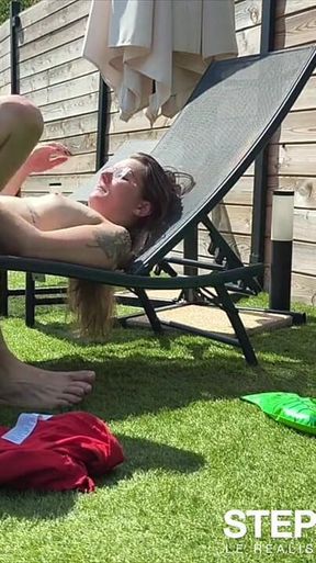 Secretly Gets Fucked by Stephaneprodx by the Pool