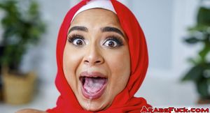 Guy is enraged to finally bang his hijab girl gf Babi Star!