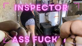 Super Hot Farm Inspector milf straight ass fucked to avoid a contract penalty