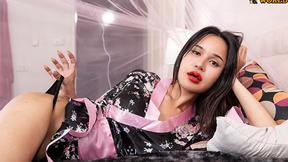 ”FRANKSTGIRLWORLD - Ass Fucking masturbation & hard prick of hot Thai brunette”