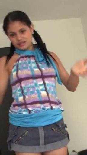 Cute Colombian College Stepdaughter Teen With Braces Sucks Me Dry After I've Wrecked Her Tiny Tight Pussy   Clip 1