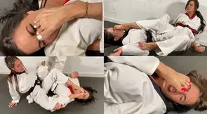 Foot-Jitsu: Devyn vs Tori