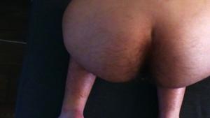 hairy wazoo like that merits a proper anal banging