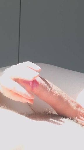 40 minutes of handjob and torture! I tease that cock slowly, make him moan and shake until cumshot   Clip 2