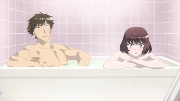&#039_&#039_Moans Echo in the Steamy Outdoor Bath&#039_&#039_ Unexpected Threesome(Hentai Sex) Eng Sub