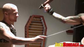 ”The big & fleshy shaft of Luke Riley met & sparked the floppy member of Nick”