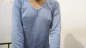 Indian fucked hardcore for an hour and gets cum in mouth