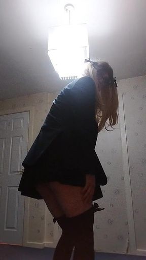 Cindy Loves Her Uniform