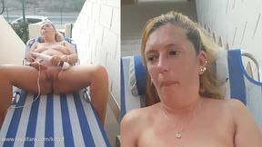 VERY RISKY, public masturbation!