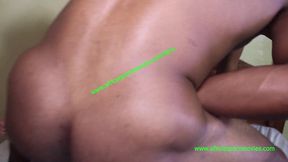 unprecedented among bisexuals in black africa. a well-hung bodybuilding sportsman with a big black cock fucks a couple, after fucking the wife in front of her husband, he also fucks the husband in fr