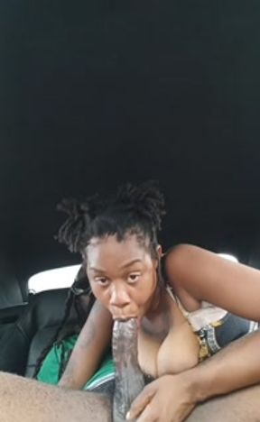 SHE GOT A MAN BUT TELLING GORILLA P SHE NEEDS HER HAIR DONE SO HE PUTS HER MOUTH AND ASS TO WORK!!!!