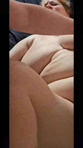 BBW Solo Masturbation Dildo and Wand