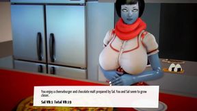 Sexus resort: robot girl with big boobs ep 3