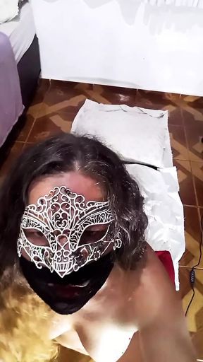 Anal, exposed exhibitionist