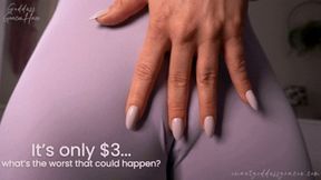 It's only three dollars