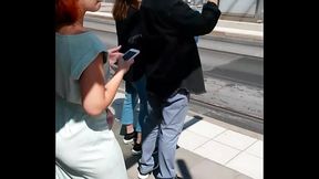 Culona en Rico vestido